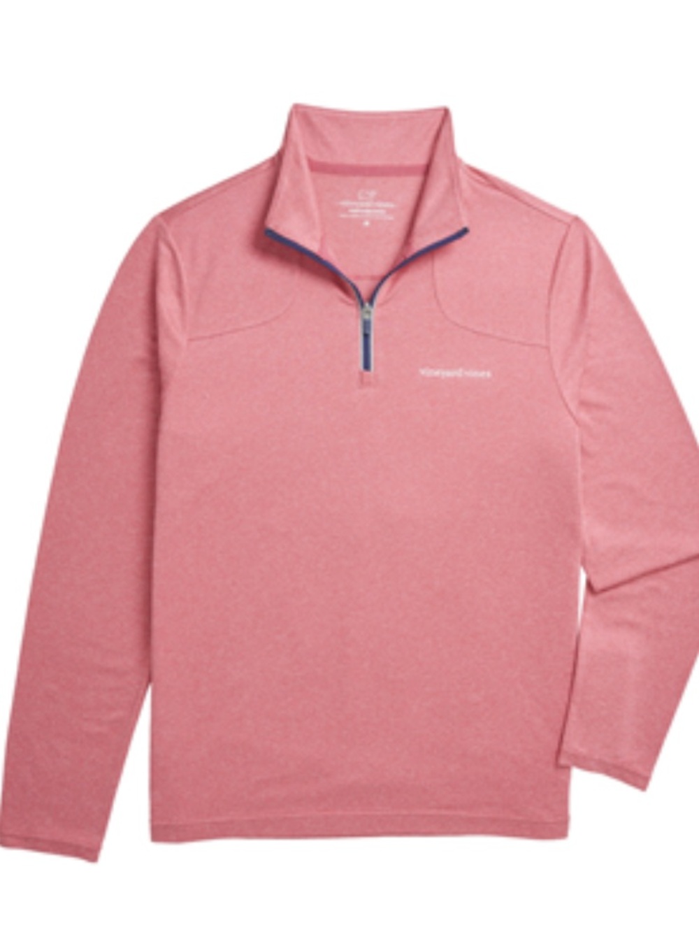 Men’s Vineyard Vines Red Quarter-Zip Pullover